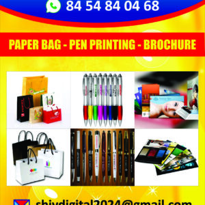 pen printing/ custom pen/ paper bag print