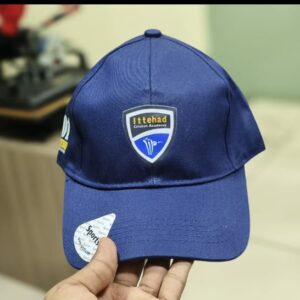 cap logo print